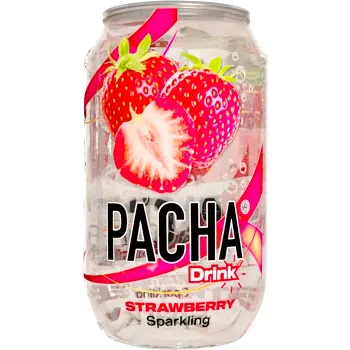 Läsk Jordgubbsmak 330ml Pacha Drink.