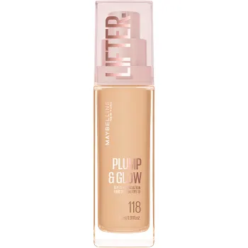 Foundation Lifter Plump &amp; Glow 118 30 Milliliter Maybelline.
