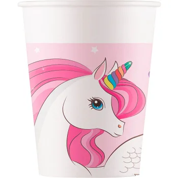 Mugg Unicorn 20cl 8-p Decorata Party.