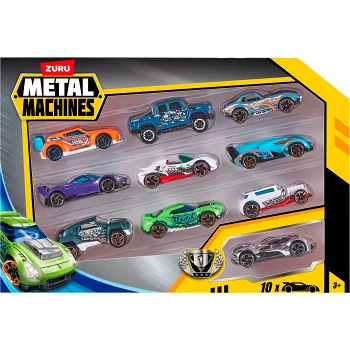Bilar 10-p Metal Machines.