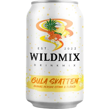 Drinkmix Gula Skatten 33cl WildMix.