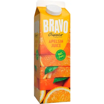 Apelsinjuice 1l Bravo.