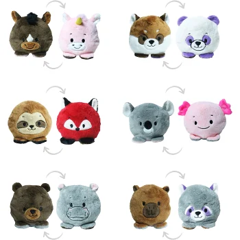 Mjukis Vändbar 12cm 1-p.