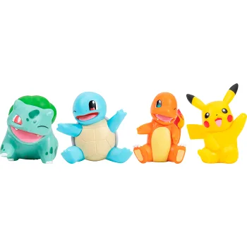 Pokémon Battle figure set 5cm 4-p.