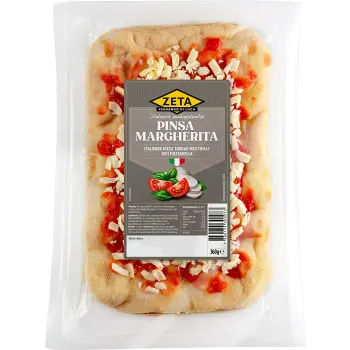 Pinsa Margherita 360g Zeta.