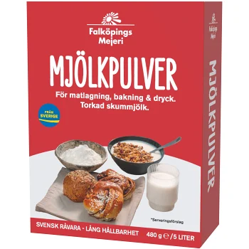 Mjölkpulver 480g Falköpings Mejeri.