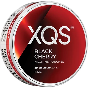 XQS Black Cherry 8mg 10g.