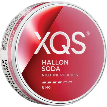 XQS Hallonsoda 8mg 10g.