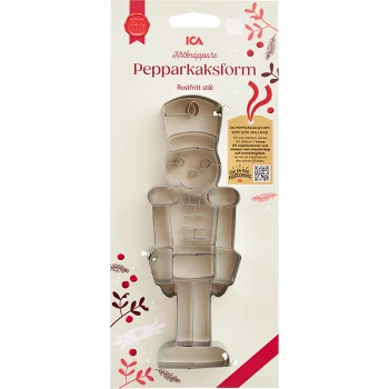 Pepparkaksform Nötknäckare 18cm ICA.