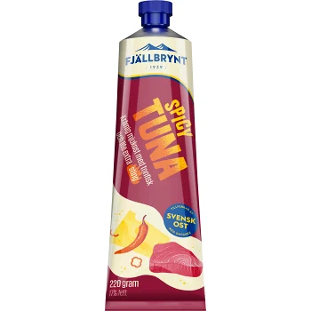 Mjukost Spicy Tuna 220g Fjällbrynt.