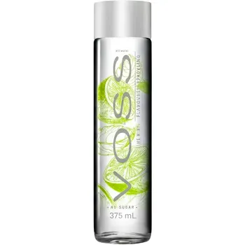 Naturligt Mineralvatten Kolsyrat Lime &amp; Myntasmak 375ml VOSS.