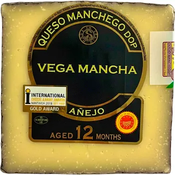Manchego Dop 12 Mån 150g Vega Mancha.