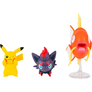 Pokemon Battle figure set 3p.