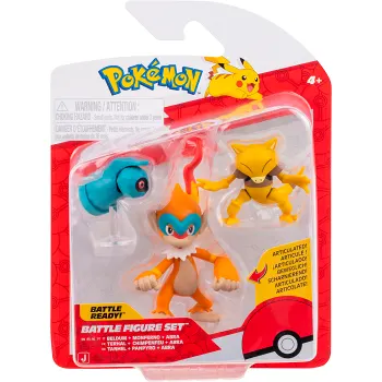 Pokemon Battle figure set 3p.