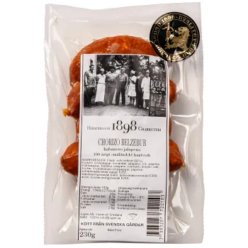 Kryddkorv Chorizo Belzebub 230g Hirschmans Charkuteri.