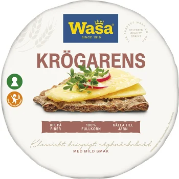 Knäckebröd Krögarens 330g Wasa.