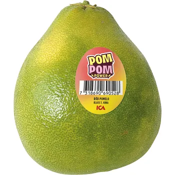 Röd Pomelo JFR ca 1,1kg Klass 1 ICA.