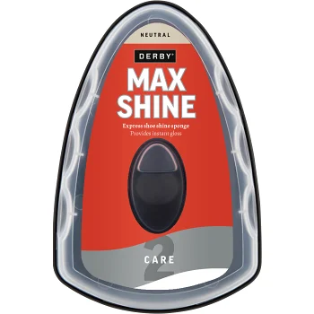 MAX Shoe Shine Black Derby.