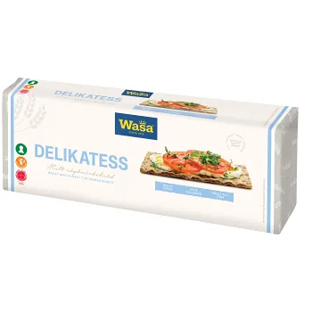 Knäckebröd Delikatess 540g Wasa.