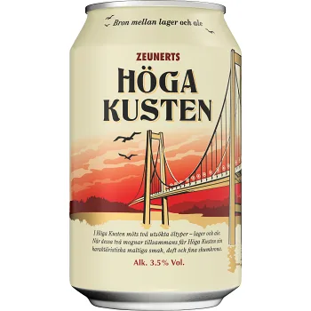 Öl Höga kusten 3.5 % 33cl Zeunerts.