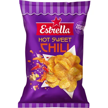 Chips Hot Sweet Chili 275g Estrella.