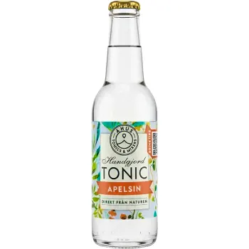Tonic Apelsin 200ml Åhus Tonics &amp; Mixers.