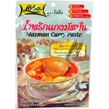 Currypasta Masman 50g Lobo.