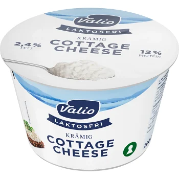 Cottage Cheese Laktosfri 2,4% 200g Valio.