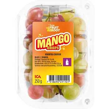 Mangodruvor 250g Klass 1 ICA.