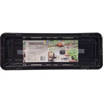 Minidrivhus W 47x16 cm.