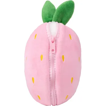 Kanin i jordgubbe 25cm Teddykompaniet.