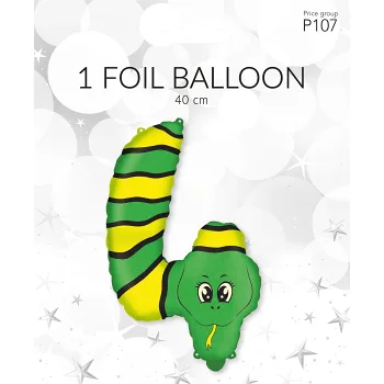 Folieb djur 4 40cm Happy Party.