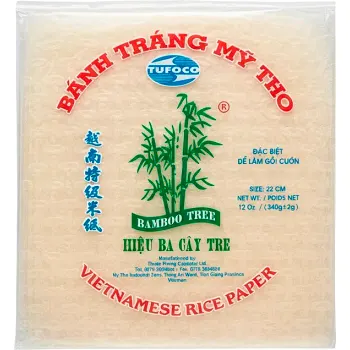 Rispapper Kvadratiska 340g Bamboo Tree.