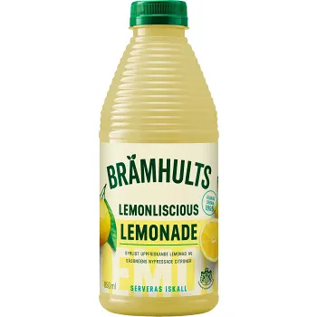 Fruktdryck Lemonad med nypressad citron 850ml Brämhults.