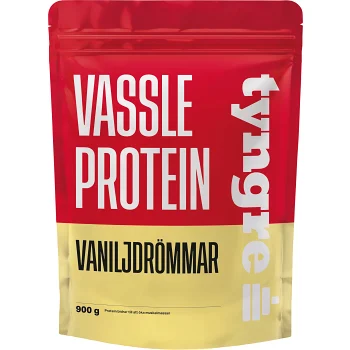 Proteinpulver Vassle Vaniljdrömmar 900g Tyngre.