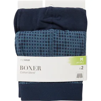 Boxer 2p prickar L mywear.