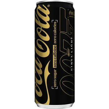 Läsk Cola Zero Koffeinfri 33cl Coca-Cola.