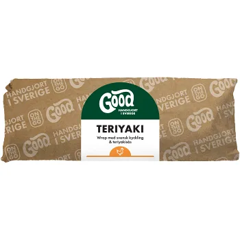 Wrap Chicken Teriyaki 255g GOOD.