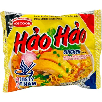 Snabbnudlar Kycklingsmak 74g Hảo Hảo.