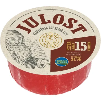 Julost 31% 15mån ca 1kg Gäsene Mejeri.
