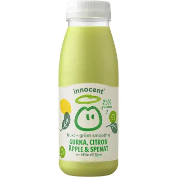 Smoothie Gurka Citron Äpple Spenat 250ml Innocent.