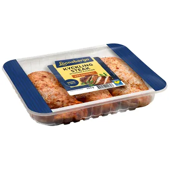 Kycklingsteak Färsk BBQ Original 550g Lönneberga.