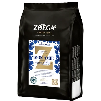 Kaffe Mon Amie Hela bönor 450g Zoegas.