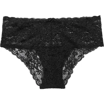 Spetstrosa svart S Dorina.