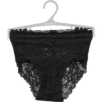 Spetstrosa svart S Dorina.