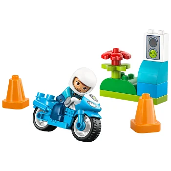 LEGO Duplo Blå polismotorcykel 10471.