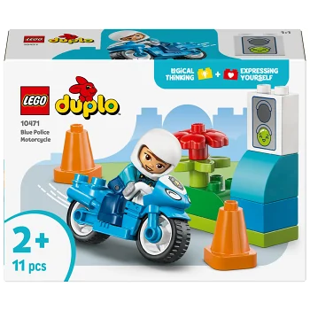 LEGO Duplo Blå polismotorcykel 10471.