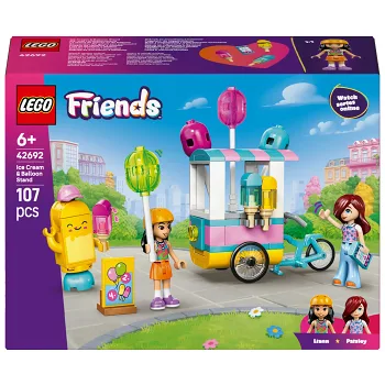 LEGO Friends Glass- och ballongstånd 42692.