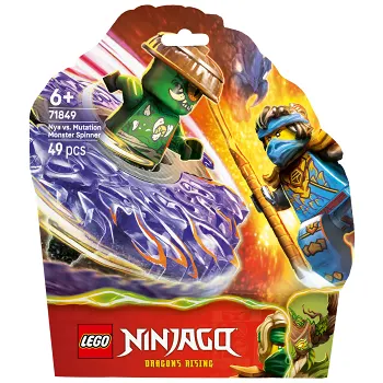 LEGO Ninjago Nya mot spinner med muterat monster 71849.
