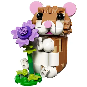 LEGO Creator Söt hamster med blomma 31376.
